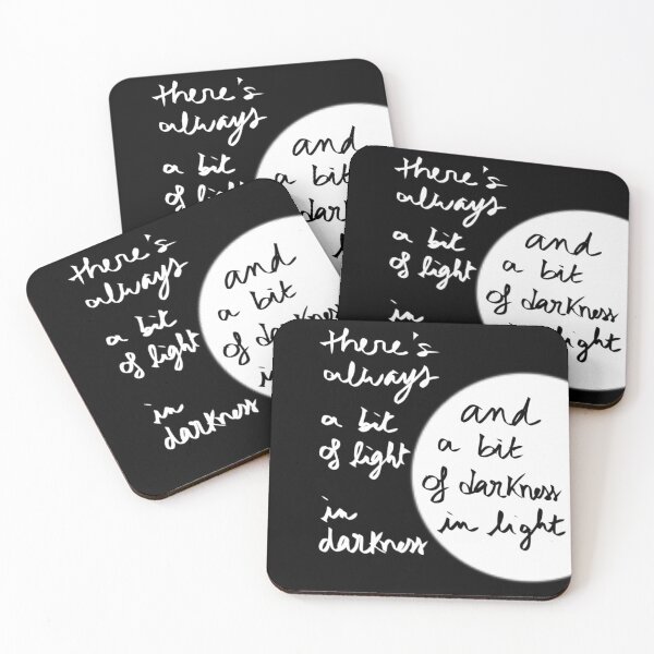 Item preview, Light and Darkness - Quotes designed and sold by Sea You.