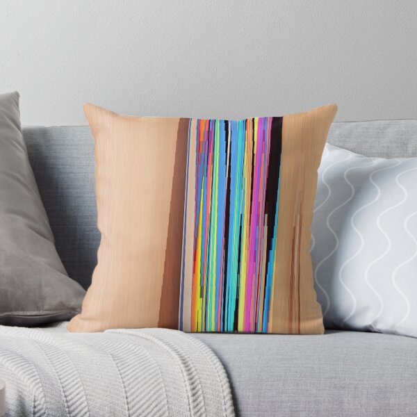 Pattern, design, tracery, weave, drawing, figure, picture, illustration Throw Pillow