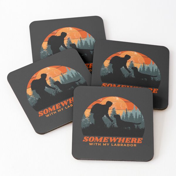 Item preview, Somewhere With My Labrador Men's Dog Dad Gift  designed and sold by Guarddogdrive.