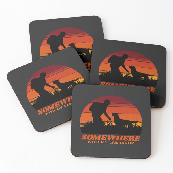 Item preview, Somewhere With My Labrador Men's Dog Dad Gift  designed and sold by Guarddogdrive.