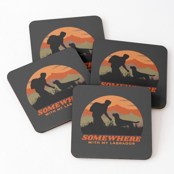 Item preview, Somewhere With My Labrador Men's Dog Dad Gift  designed and sold by Guarddogdrive.