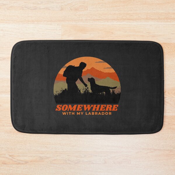 Item preview, Somewhere With My Labrador Men's Dog Dad Gift  designed and sold by Guarddogdrive.