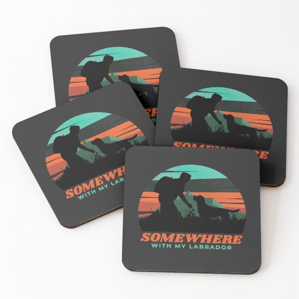Item preview, Somewhere With My Labrador Men's Dog Dad Gift  designed and sold by Guarddogdrive.