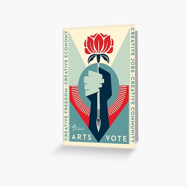 Item preview, ArtsVote Logo  - Vertical designed and sold by Arts Action Fund.