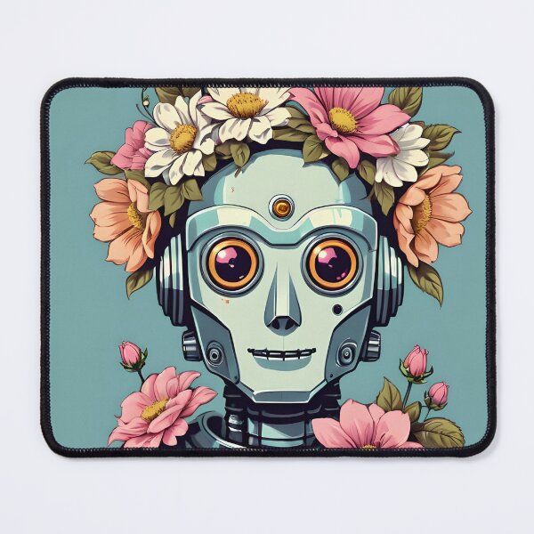 Item preview, Flower Crown Robot designed and sold by Juditherson.