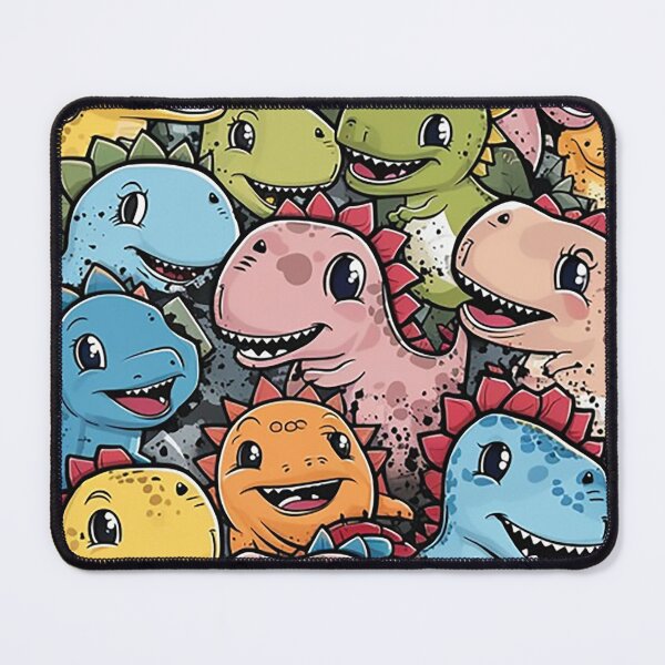 Item preview, Cute Baby Dino Collage designed and sold by likbatonboot.