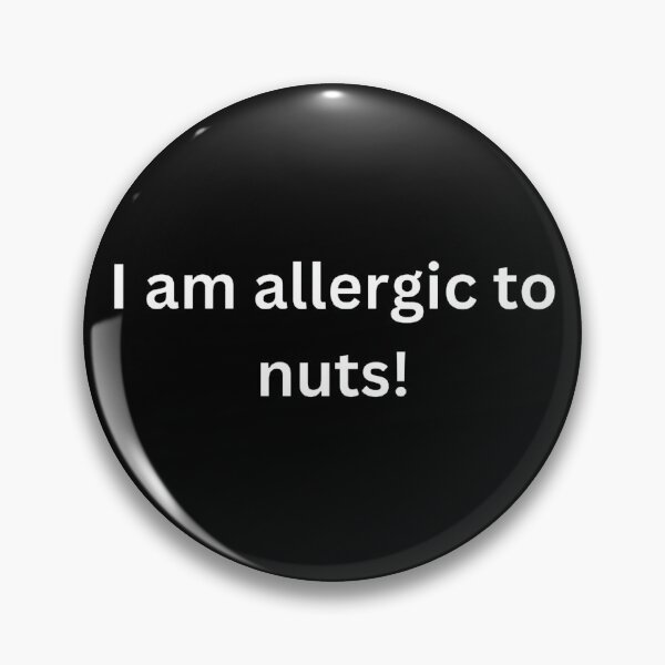 Item preview, I am allergic to nuts designed and sold by Word Market.