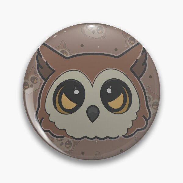 Item preview, Cute Owlbear Head BG3 designed and sold by HelplessKupo.