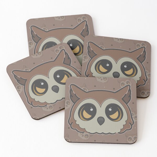 Item preview, Cute Owlbear Head BG3 designed and sold by HelplessKupo.