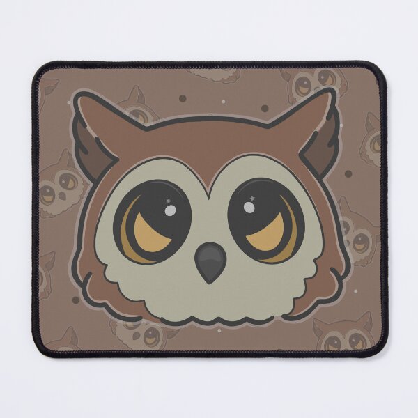 Item preview, Cute Owlbear Head BG3 designed and sold by HelplessKupo.