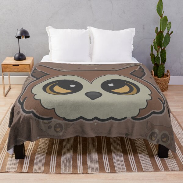 Item preview, Cute Owlbear Head BG3 designed and sold by HelplessKupo.