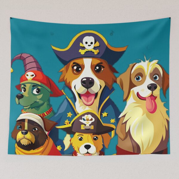 Item preview, Pirate decore  for kids of all ages Juliets Acmegifts designed and sold by Juliet  Thomas.