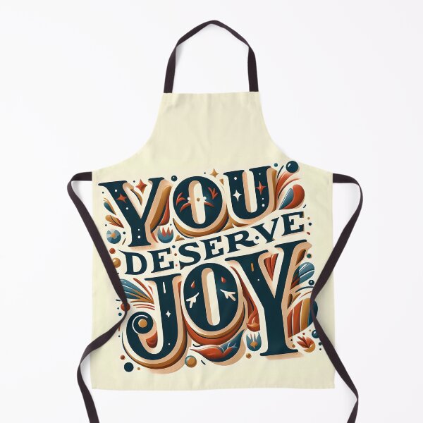 Item preview, You Deserve Joy, typography designed and sold by maxmaj.