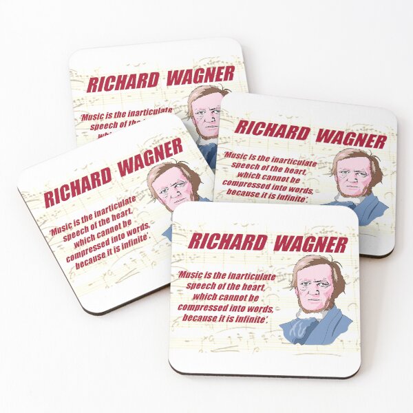 Item preview, Wagner Music Quote designed and sold by TheatreOfMusic.