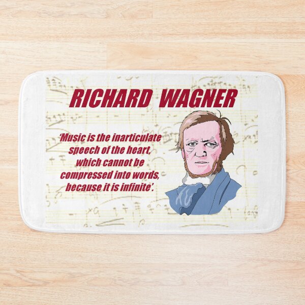 Item preview, Wagner Music Quote designed and sold by TheatreOfMusic.