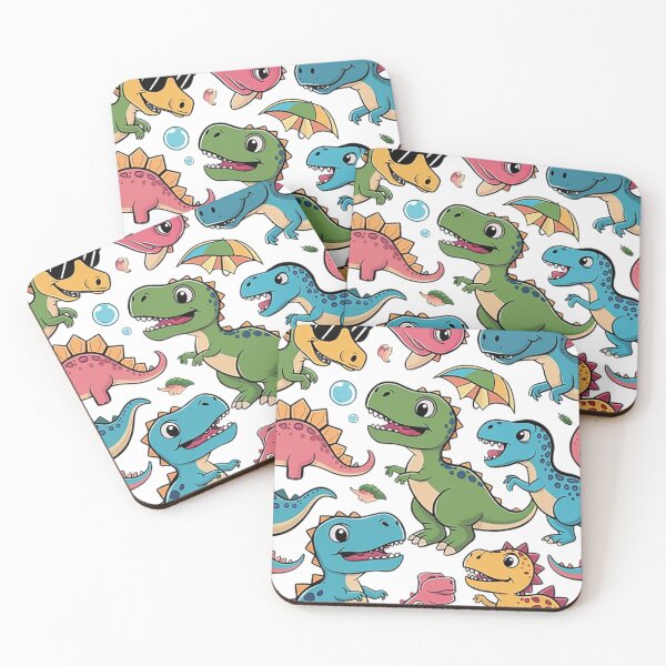 Item preview, Lindo bebé dinosaurio collage designed and sold by likbatonboot.