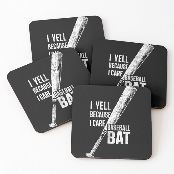 Item preview, i yell because i care baseball bat designed and sold by Renovapring ⭐⭐⭐⭐⭐.