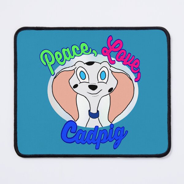 Item preview, Peace, Love, Cadpig designed and sold by Termaximus.