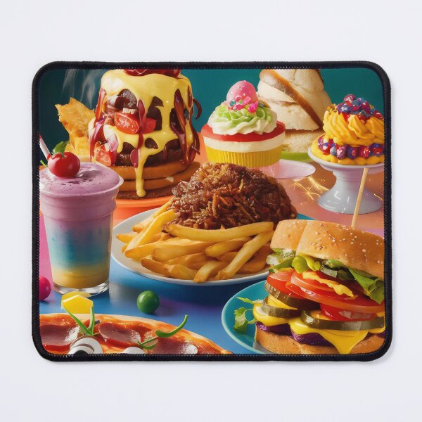 Item preview, A gourmet pizza feast. designed and sold by MyHappyArtShop.