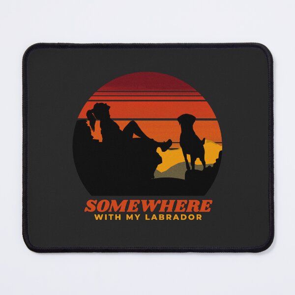 Item preview, Somewhere With My Labrador Woman Dog Mom Gift designed and sold by Guarddogdrive.