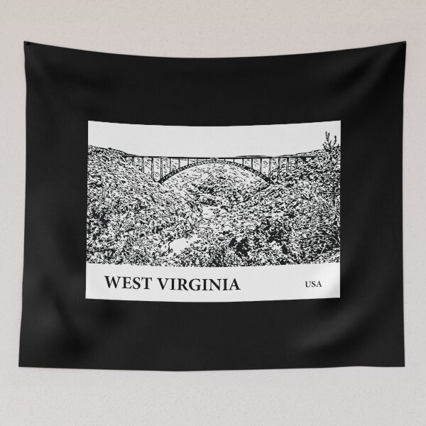 Item preview, West Virginia USA designed and sold by Lakeric Cityscapes.
