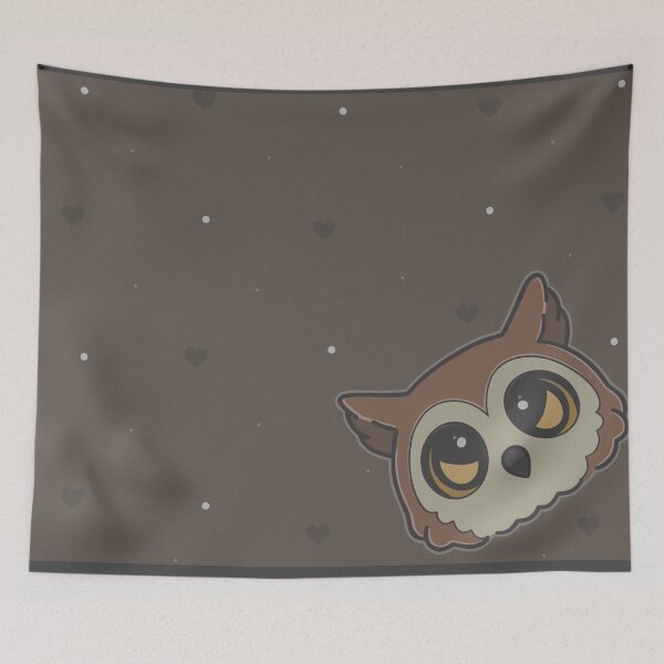 Item preview, Owlbear Cub & Hearts BG3 designed and sold by HelplessKupo.