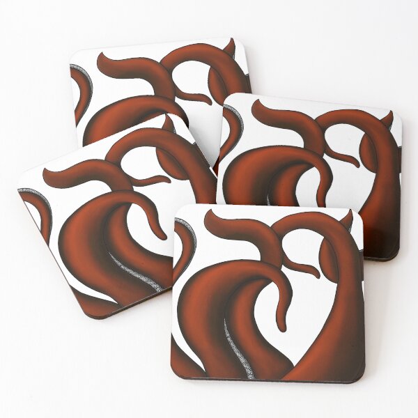 Item preview, Tentacles in Burnt Orange designed and sold by lezell.