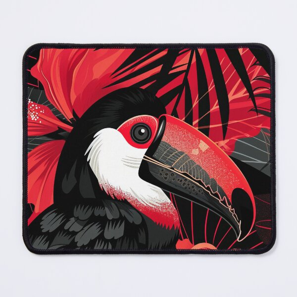 Item preview, Red Aesthetic Toucan designed and sold by OccultDreams.