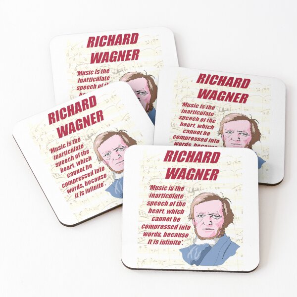 Item preview, Wagner Music Quote designed and sold by TheatreOfMusic.