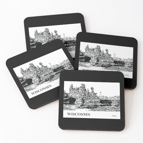 Item preview, Wisconsin USA designed and sold by Lakeric Cityscapes.