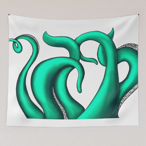 Item preview, Tentacles in Green Chrome designed and sold by lezell.