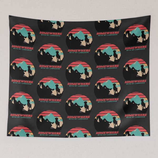 Item preview, Somewhere With My Labrador Woman Dog Mom Gift  designed and sold by Guarddogdrive.