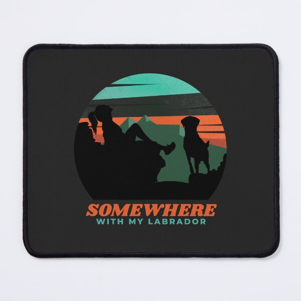 Item preview, Somewhere With My Labrador Woman Dog Mom Gift designed and sold by Guarddogdrive.