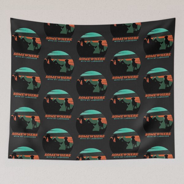 Item preview, Somewhere With My Labrador Woman Dog Mom Gift  designed and sold by Guarddogdrive.