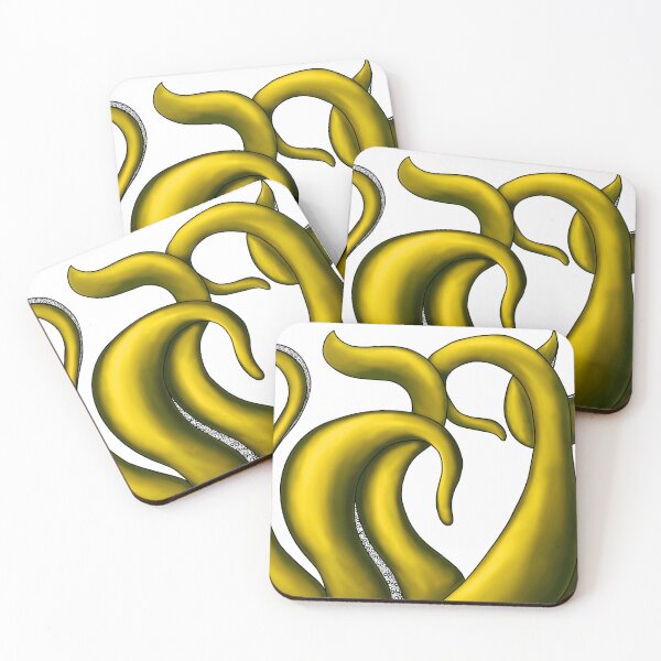 Item preview, Tentacles in Yellow designed and sold by lezell.