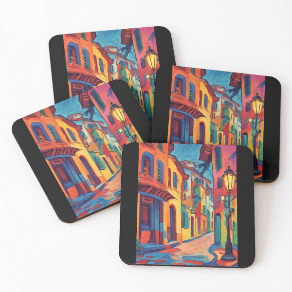 Item preview, beautiful city somewhere in europe fauvism art designed and sold by cloudzer0000.