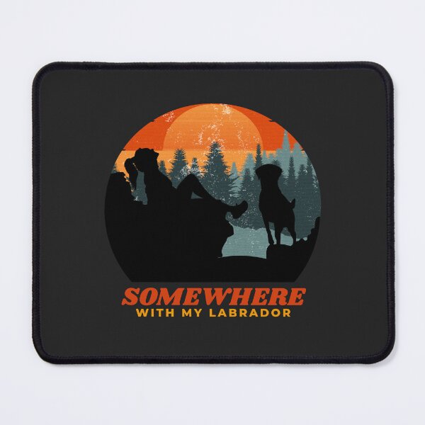 Item preview, Somewhere With My Labrador Woman Dog Mom Gift designed and sold by Guarddogdrive.