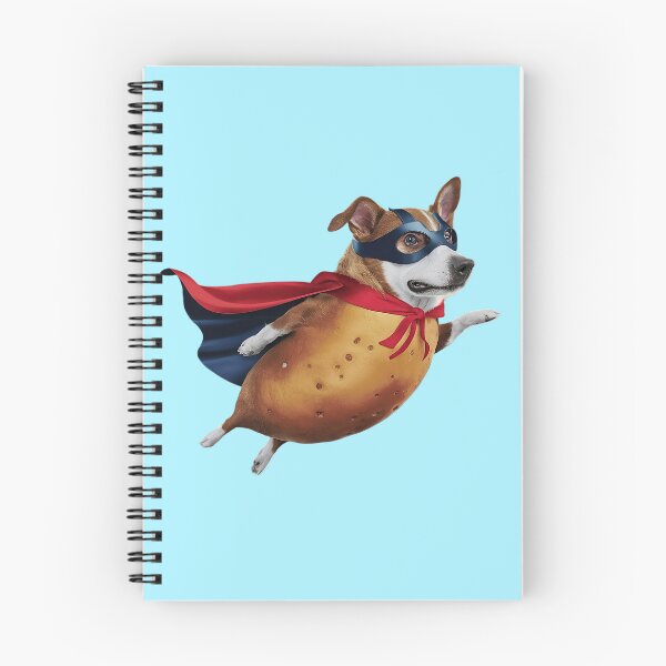 Item preview, Funny potato dog hero designed and sold by dogoloopy.
