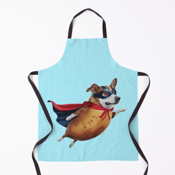 Item preview, Funny potato dog hero designed and sold by dogoloopy.