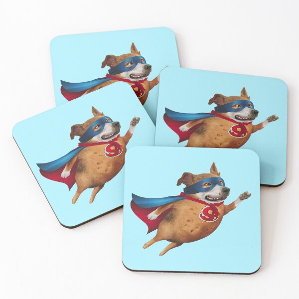 Item preview, Funny potato dog hero designed and sold by dogoloopy.