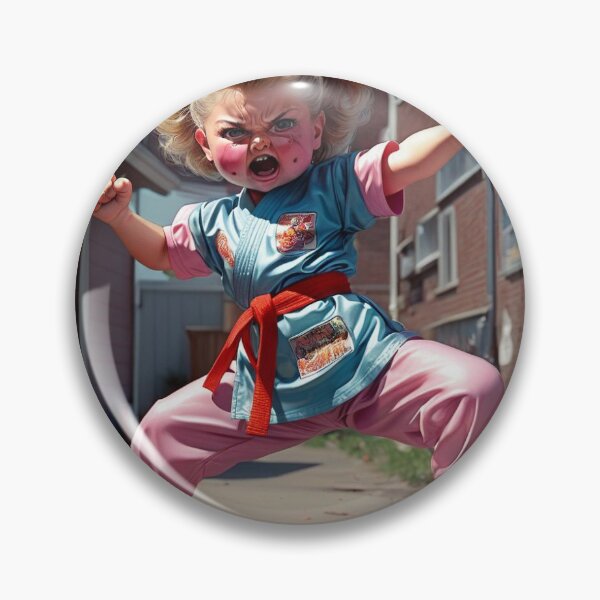 Item preview, Blonde karate girl designed and sold by Jimmylonn.
