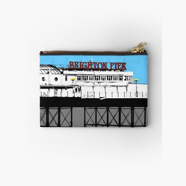 Item preview,  BRightOn on Brighton Pier Pop Art Turquoise designed and sold by StudioFlea.