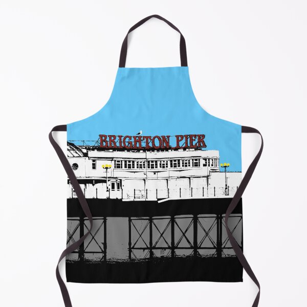 Item preview, BRightOn on Brighton Pier Pop Art Turquoise designed and sold by StudioFlea.