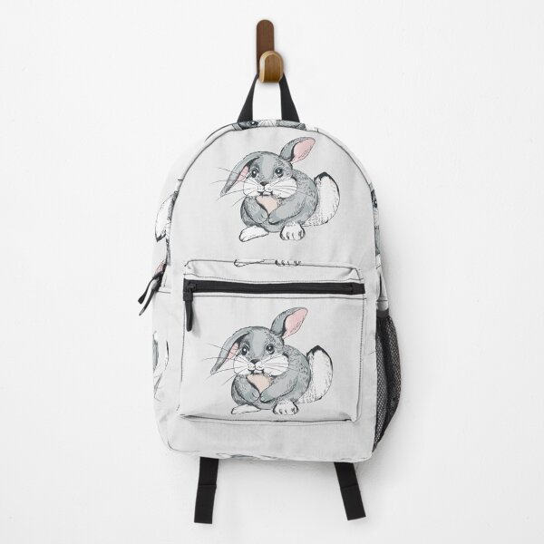 Item preview, Cute hand drawn grey bunny illustration designed and sold by FleurDesign.