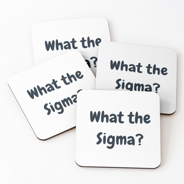 Item preview, What the Sigma meme  designed and sold by DudzDesignz.