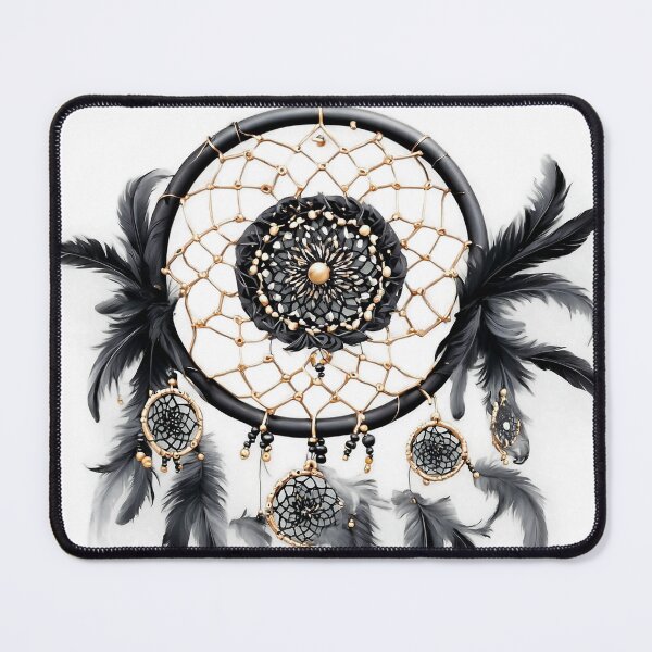 Item preview, Dreamy Black Dreamcatcher Design designed and sold by Sadia Jannat.