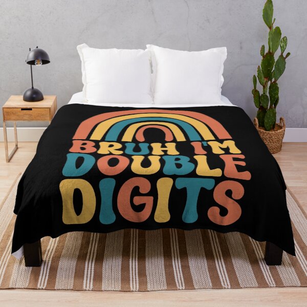 Item preview, Bruh I'm Double Digits designed and sold by Stick-Artistry.