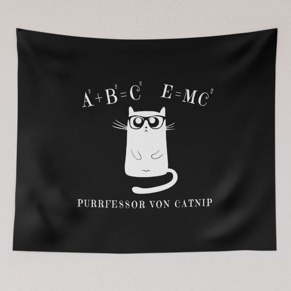 Item preview, Purrfessor By Catnip - Funny Cat Design designed and sold by Basti09.