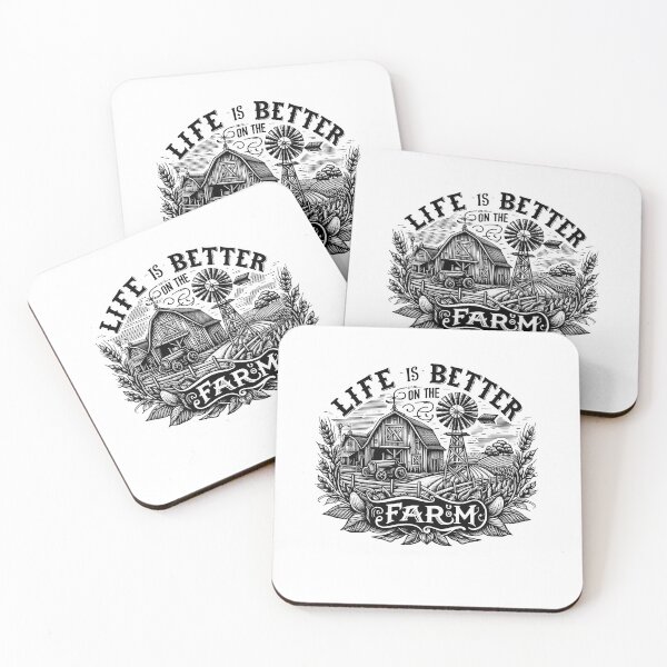 Item preview, Funny Farming Life is Better On The Farm Farm Lover designed and sold by 07Art.