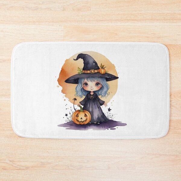 Item preview, Little Horrors - Witch Girl with Pumpkin - Bebe (White Variant) designed and sold by Creep-Vault.